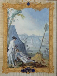 Uniformer av det franska infanteriet under det amerikanska kriget (Auvergne, Flandern och Gatinois)